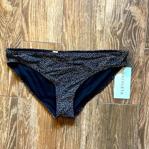 Athleta Black Sands Swim Bottom